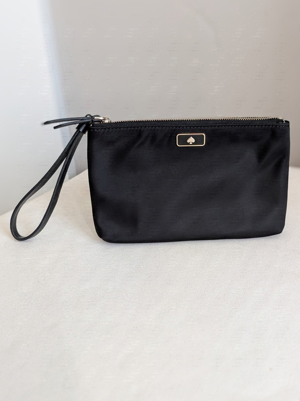Kate Spade Black Wristlet Pouch